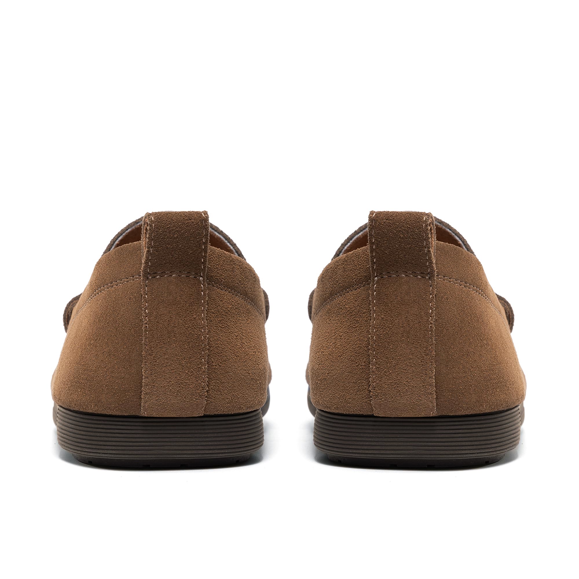 Men's Penny Loafers Suede Leather Moccasins Casual Slip-on Driving Shoes