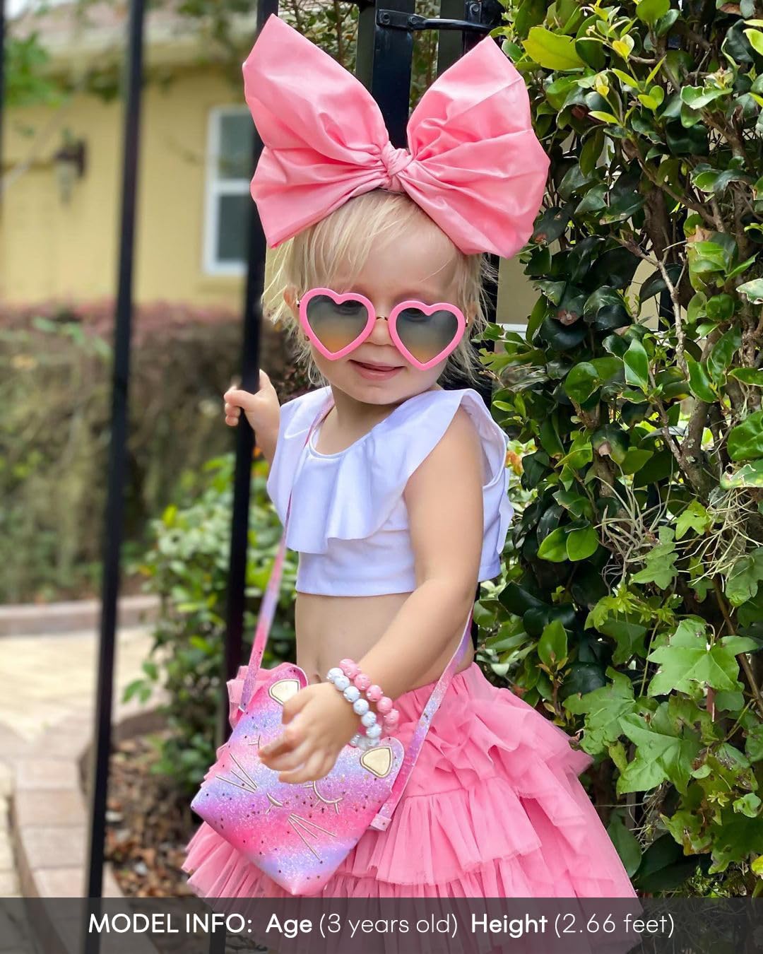 mibasies Purse for Little Girls Dress Up Jewelry Pretend Play Kids Accessories Mermaid Gifts