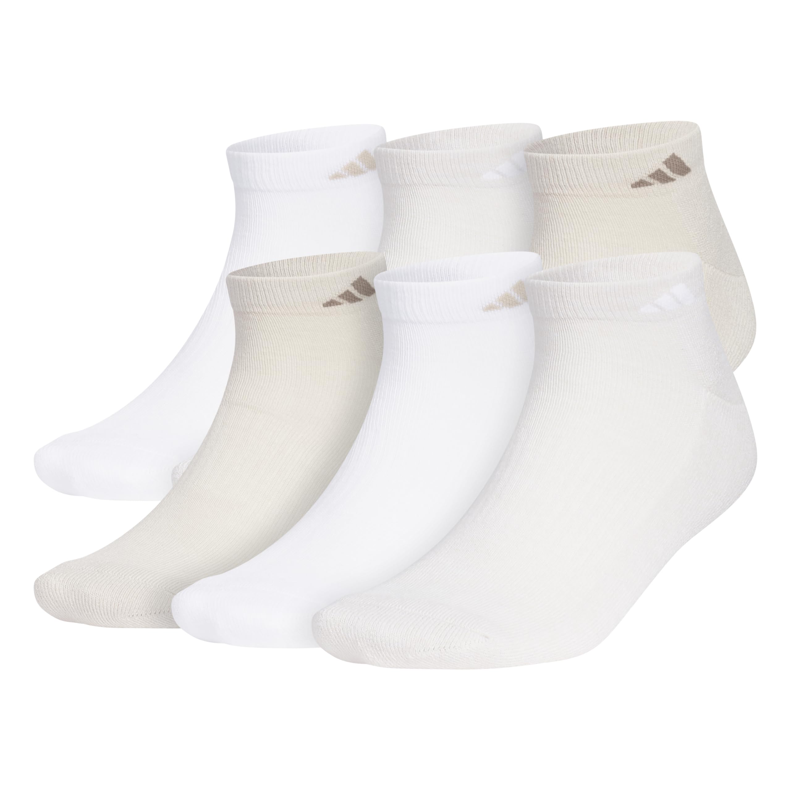 Men's Athletic Cushioned Low Cut Ankle Socks (6 Pairs) Durable & Comfortable