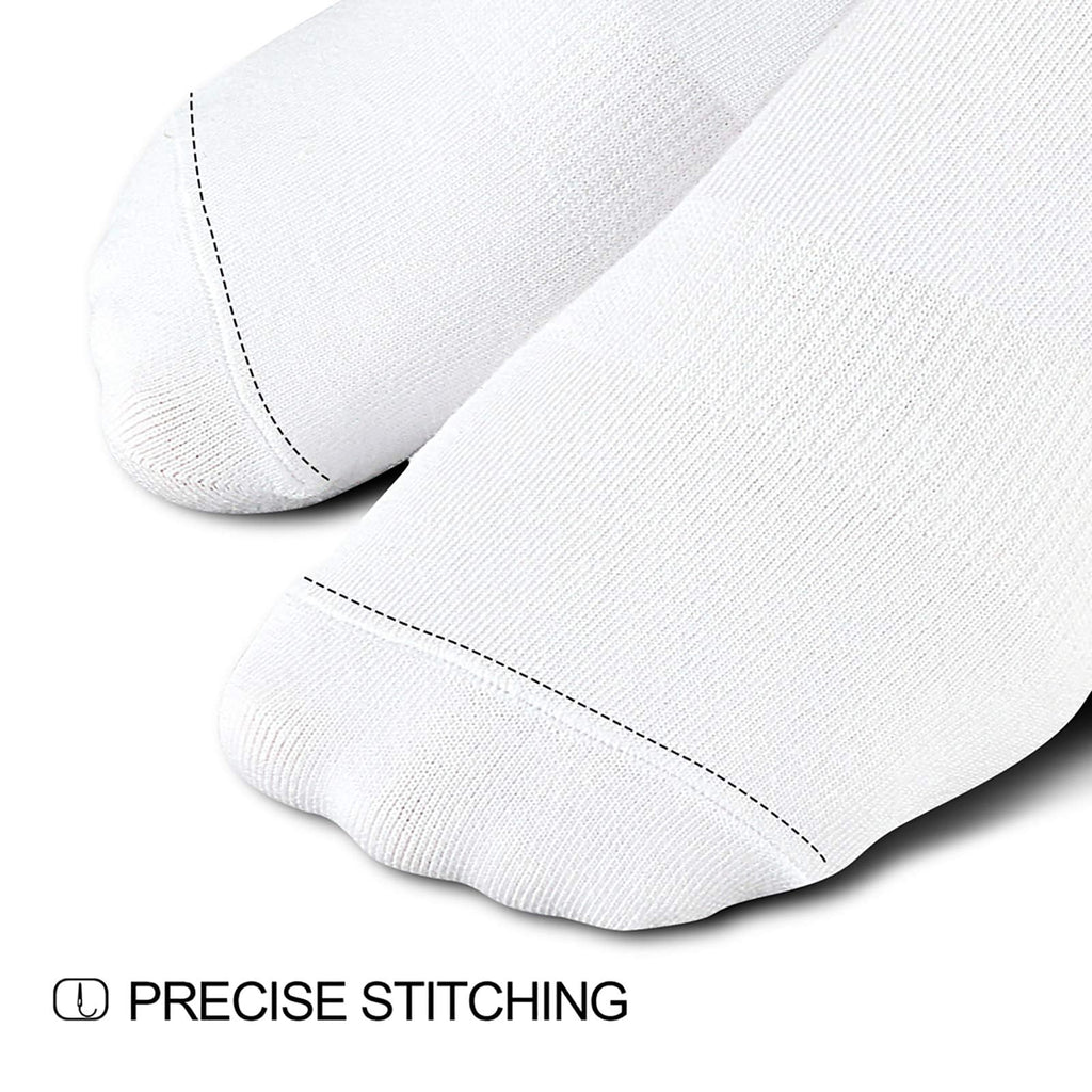No Show Socks Women Low Socks Non Slip Flat Boat Line 4/8 Pairs