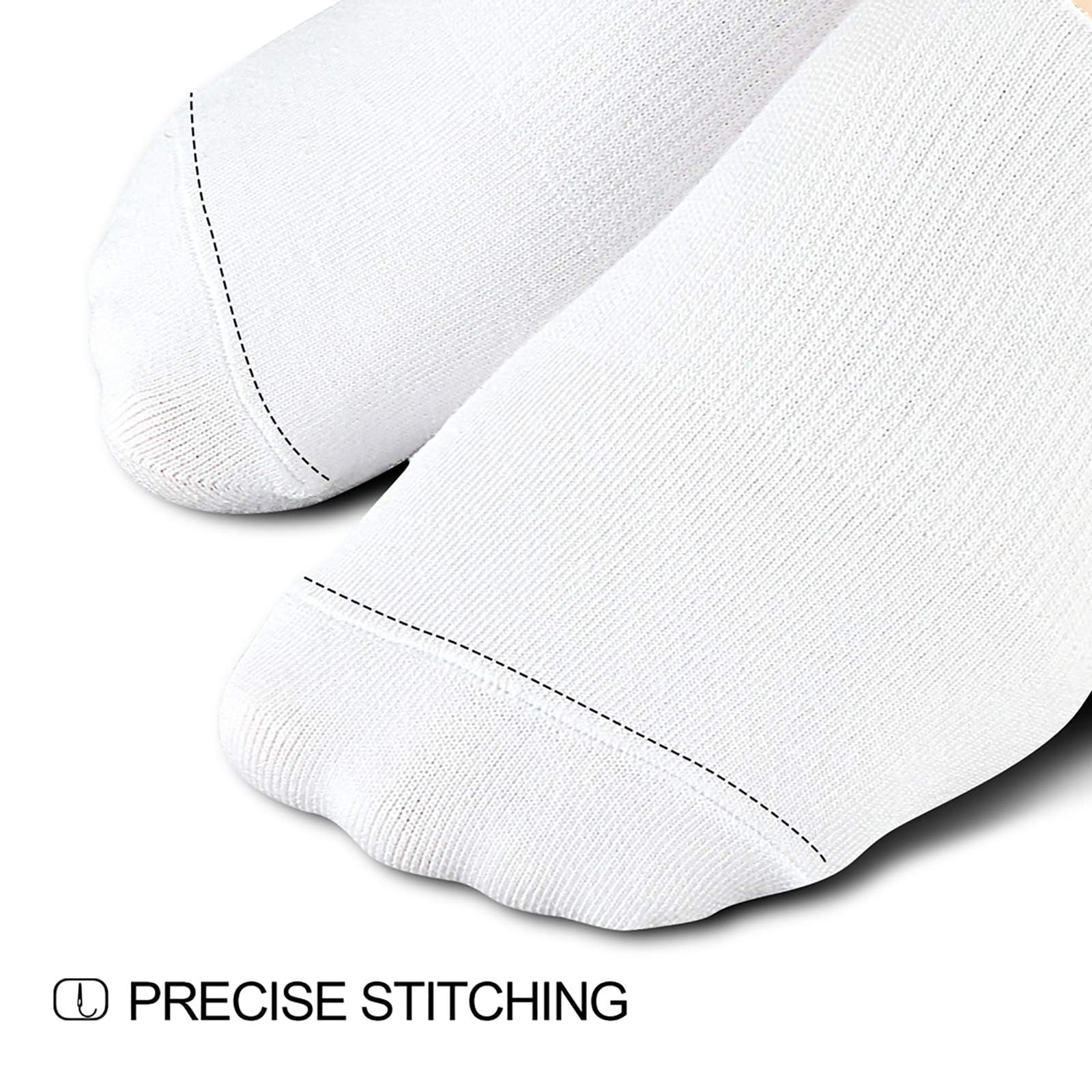 No Show Socks Women Low Socks Non Slip Flat Boat Line 4/8 Pairs