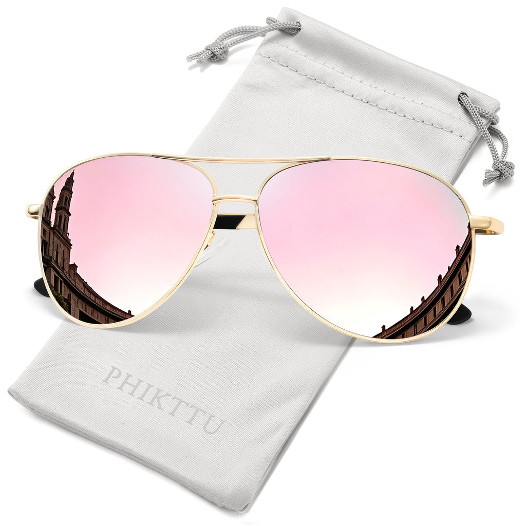 Sunglasses Men Polarized Aviator Sunglasses for Men Women Fishing Driving Sun glasses Metal Frame UV Protection