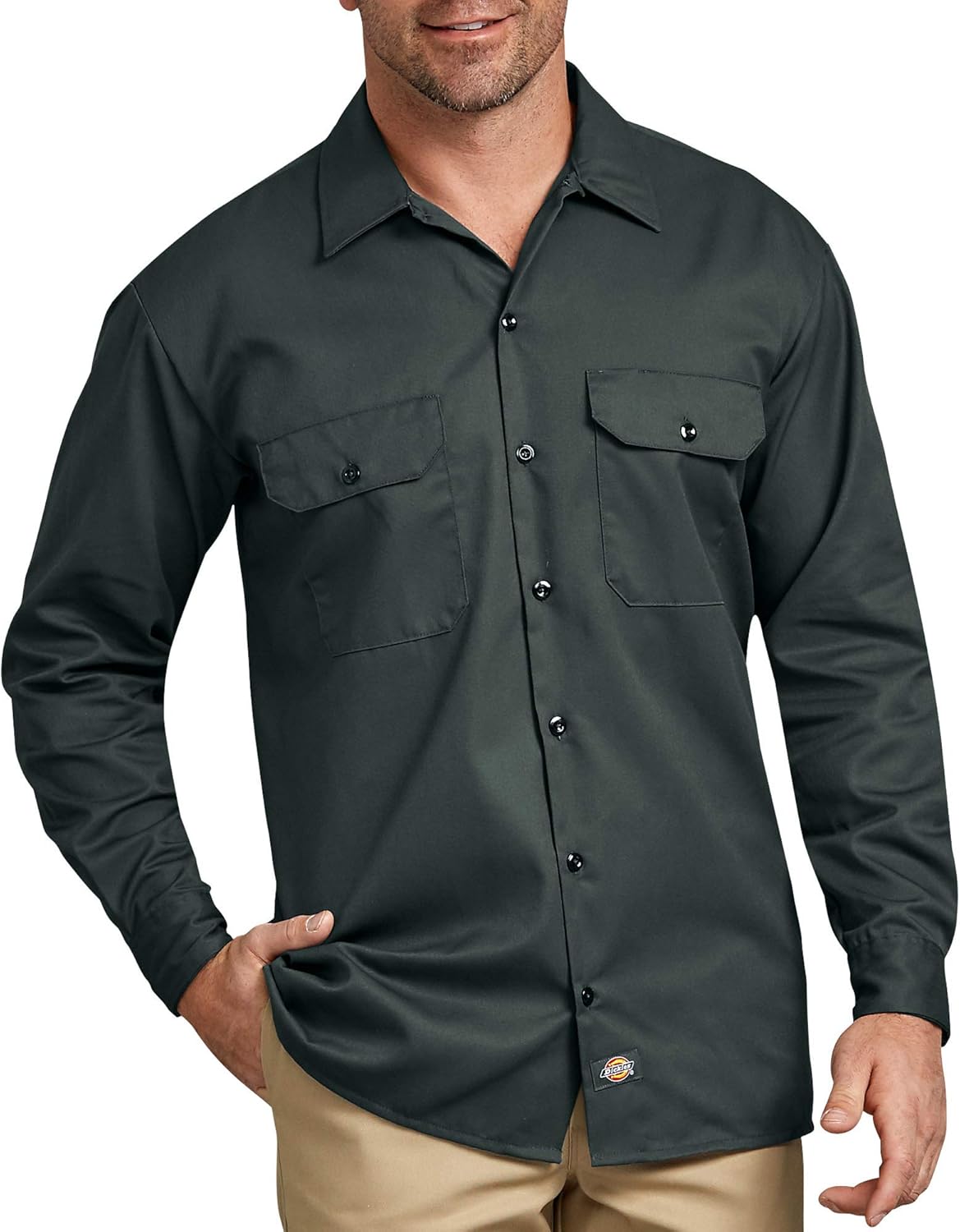 Dickies Mens Long Sleeve Work Shirt