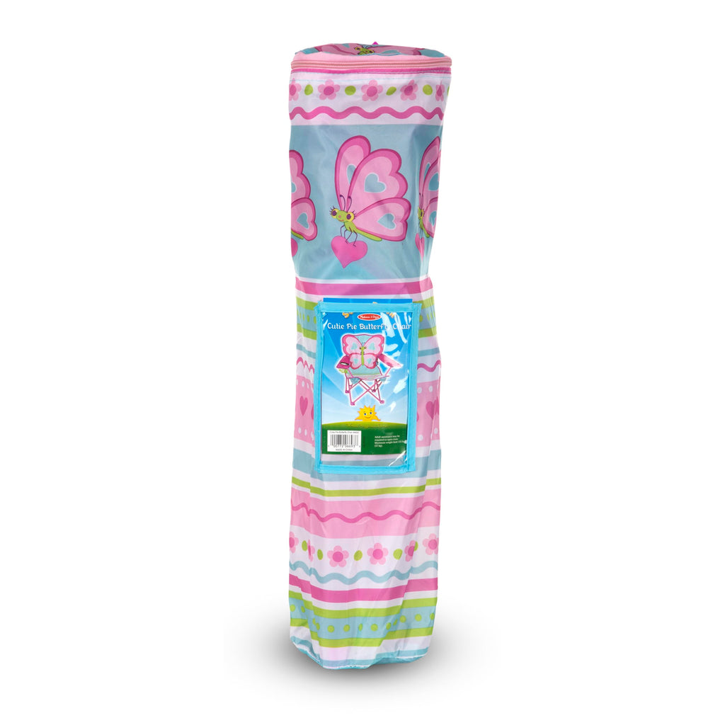 Melissa & Doug Cutie Pie Butterfly Camp Chair (Frustration-Free Packaging)