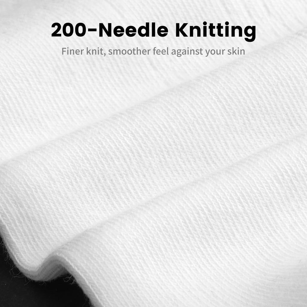 No Show Socks Men, Low Cut Ankle Short Casual Cotton Socks with Non Slip Grips 6-10/11-13