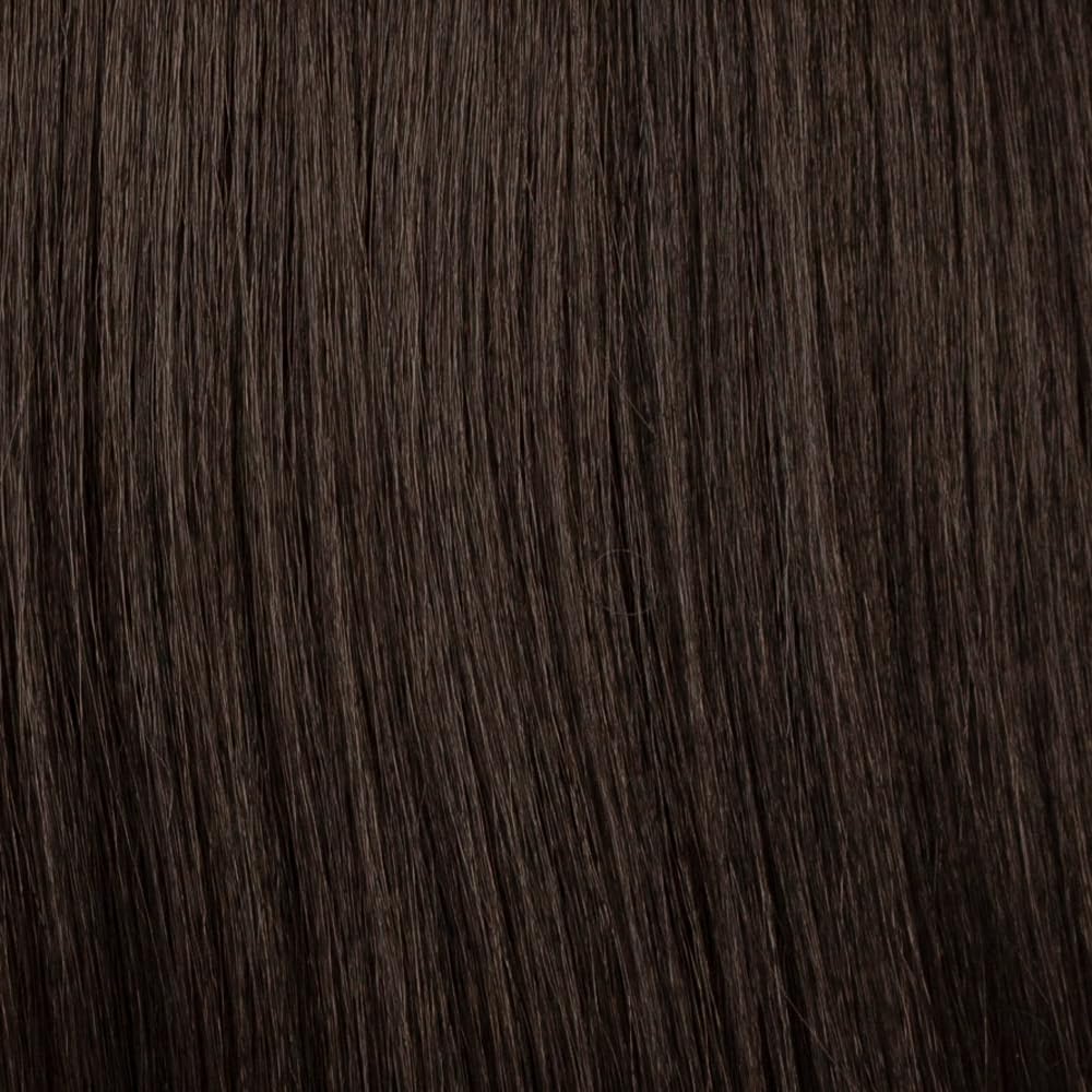 Aura Tangle Free Premium Fiber, HD Lace Deep Part, Glueless Wig (Off Black 1