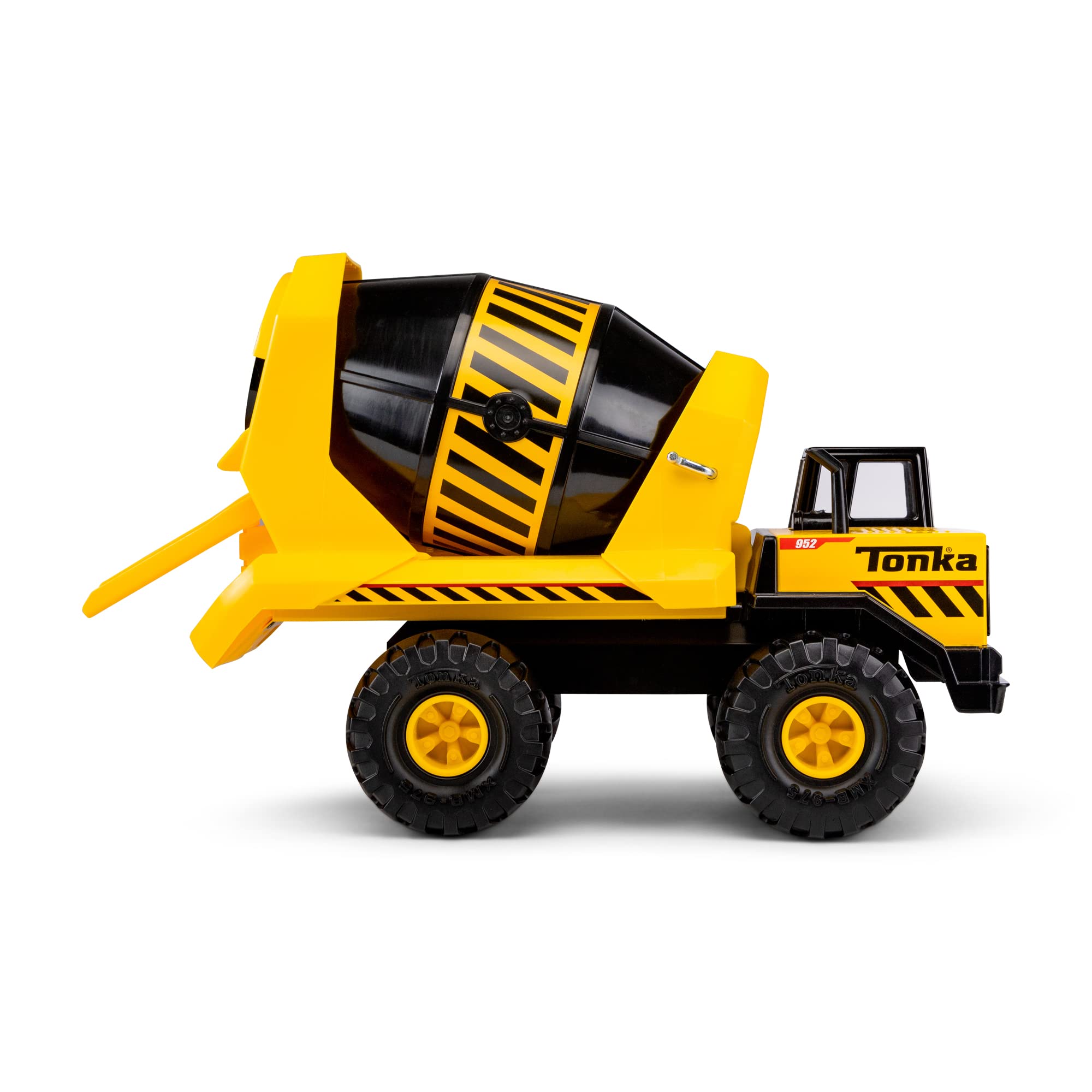 Tonka Steel Classics 4x4 Pickup Truck - Made with Steel & Sturdy Plastic, Yellow Toy Construction Truck, Boys and Girls, Kids, Toddlers, Ages 3+