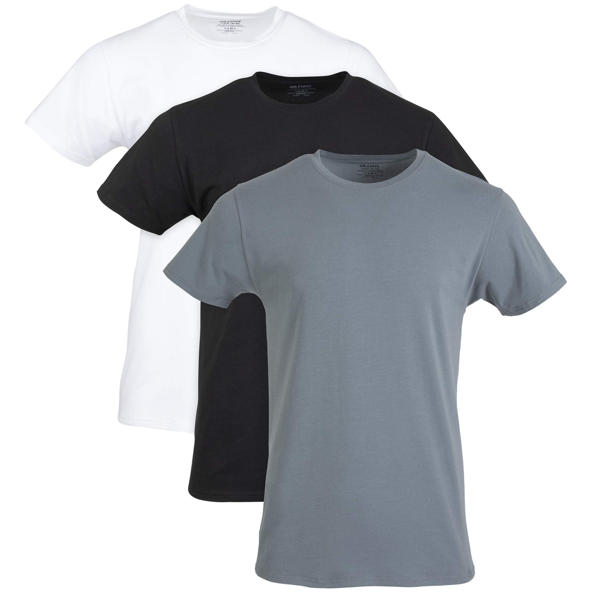 Men's Cotton Stretch T-Shirts, Multipack