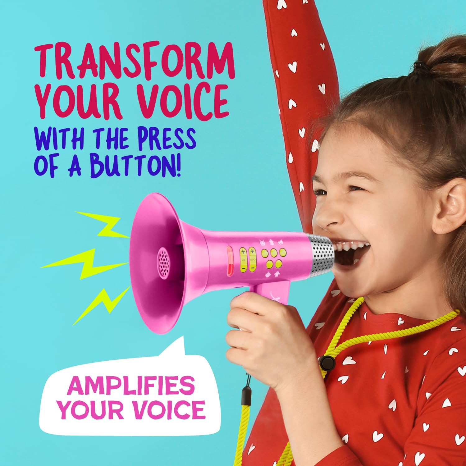 Mini Explorer Voice Changer for Kids - Gifts for Kids - Voice Changing Device for Boys & Girls Ages 3-8+ Olds Birthday Gifts for 3, 4, 5, 7, 8 Year Old Boy - Toys Gift Ideas for Kid, Toddler