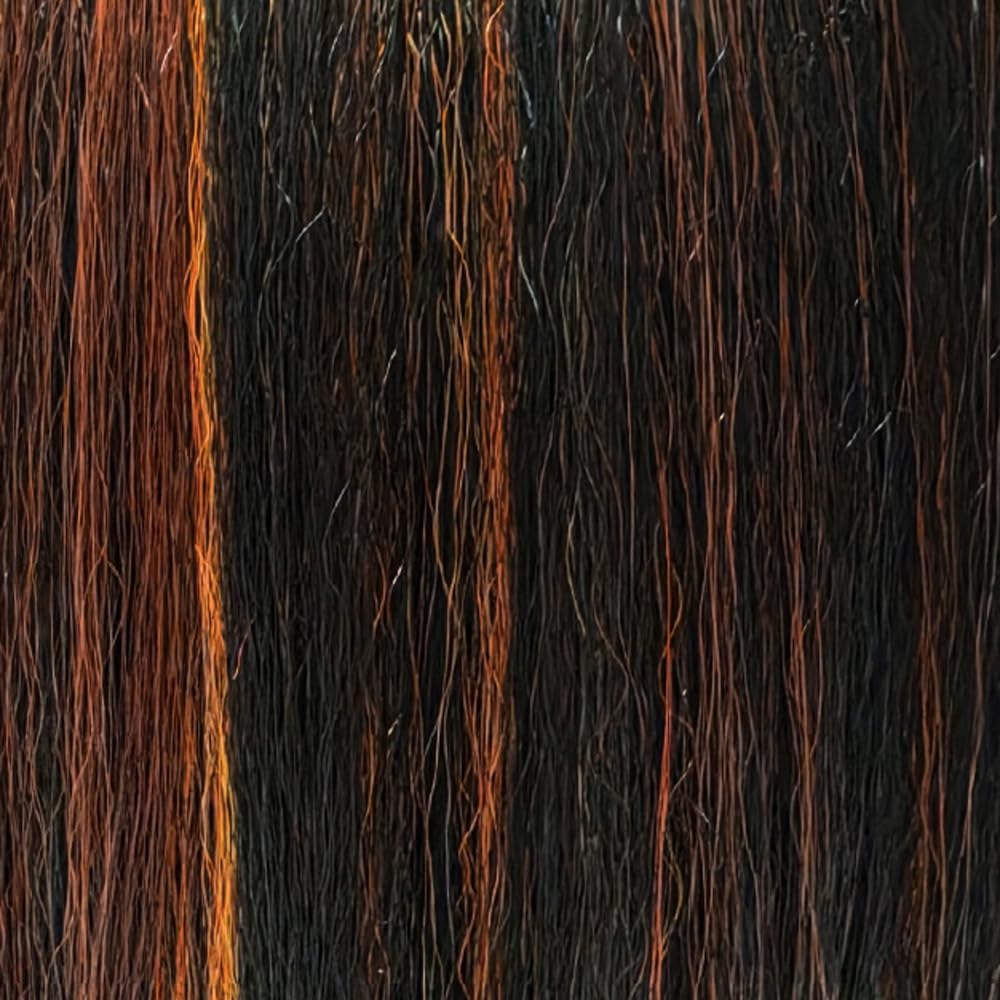 10X6 PRECUT Lace Part Wig, 24" Layered Straight, HD LACE 10x6 Max Part, Glueless Drawstring, Yaki Texture, Heat Resistant Fiber Wig (1 Jet Black)