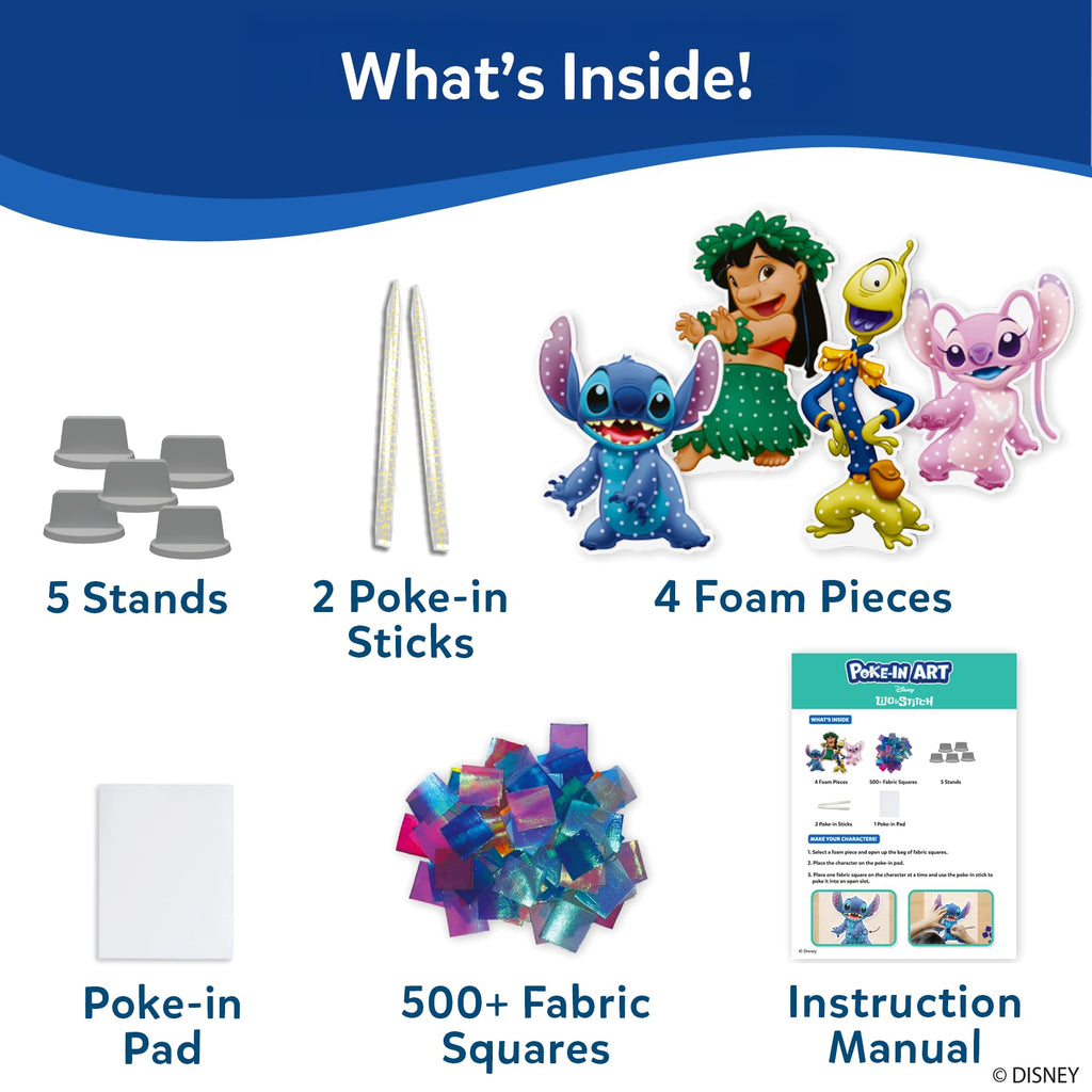 Skillmatics Poke-in Art - Magical Princesses, Mess-Free Fun for Kids, DIY Wood Craft Kits, Creative Activity, Gifts for Girls & Boys Ages 4, 5, 6, 7, 8, 9