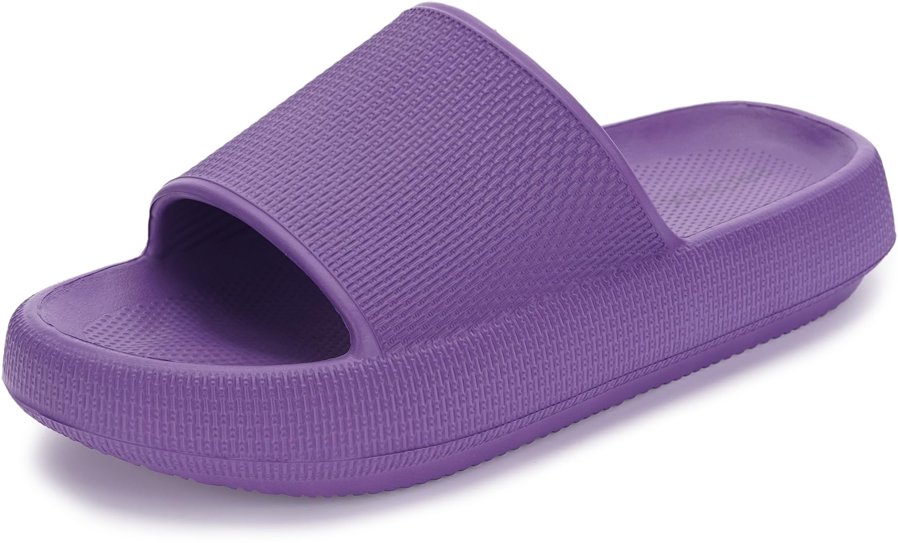 Cushioned Thick Sole Pillow Slippers for Women and Men Y10 | Cloud-Like Soft Sole, Foot Pain Relief, EVA Platform Sole, Indoor Outdoor Slides, Waterproof Shower Ready, Quick-Drying