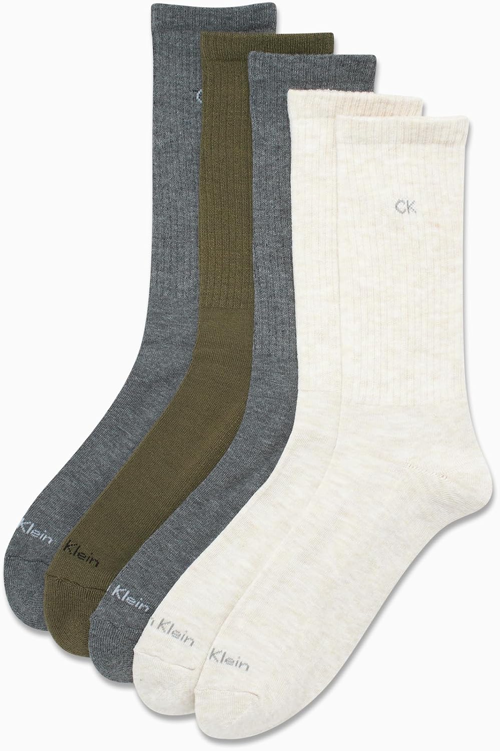 Mens Crew Socks - 5 Pack Breathable Cushion Crew Athletic Mid-Calf Socks for Men for Running and Workout (7-12)