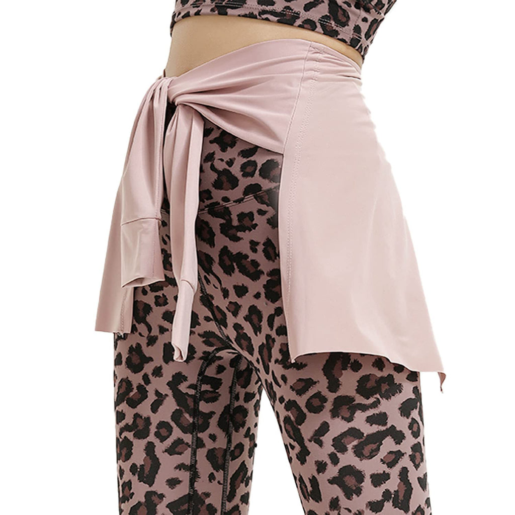Yoga Tennis Tie Up Skirts for Women Cover Up Athletic Workout Running Wrap Skirts