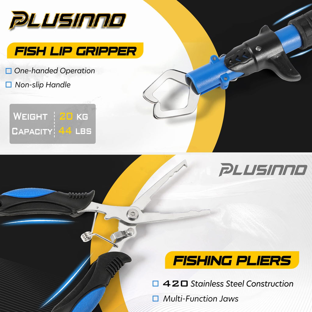 Fishing Rod and Reel Combos - Carbon Fiber Telescopic Fishing Pole - Spinning Reel 12 +1 Shielded Bearings Stainless Steel BB