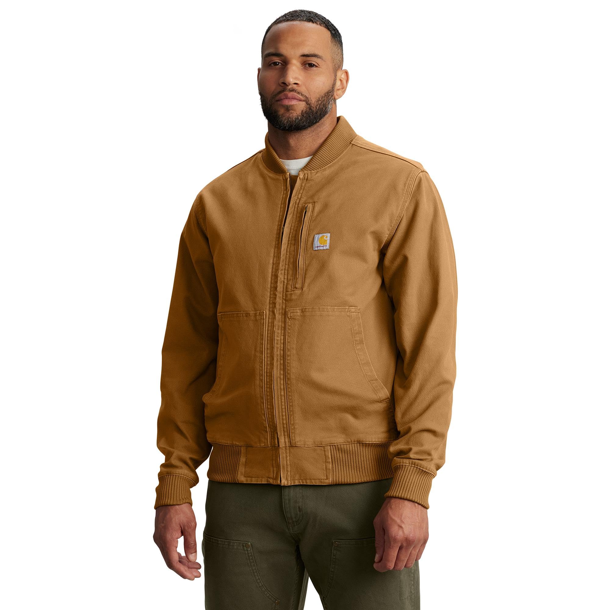 Men's Rugged Flex Duck Relaxed Fit Bomber Jacket