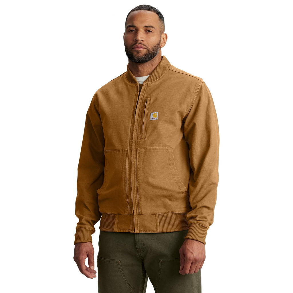 Men's Rugged Flex Duck Relaxed Fit Bomber Jacket