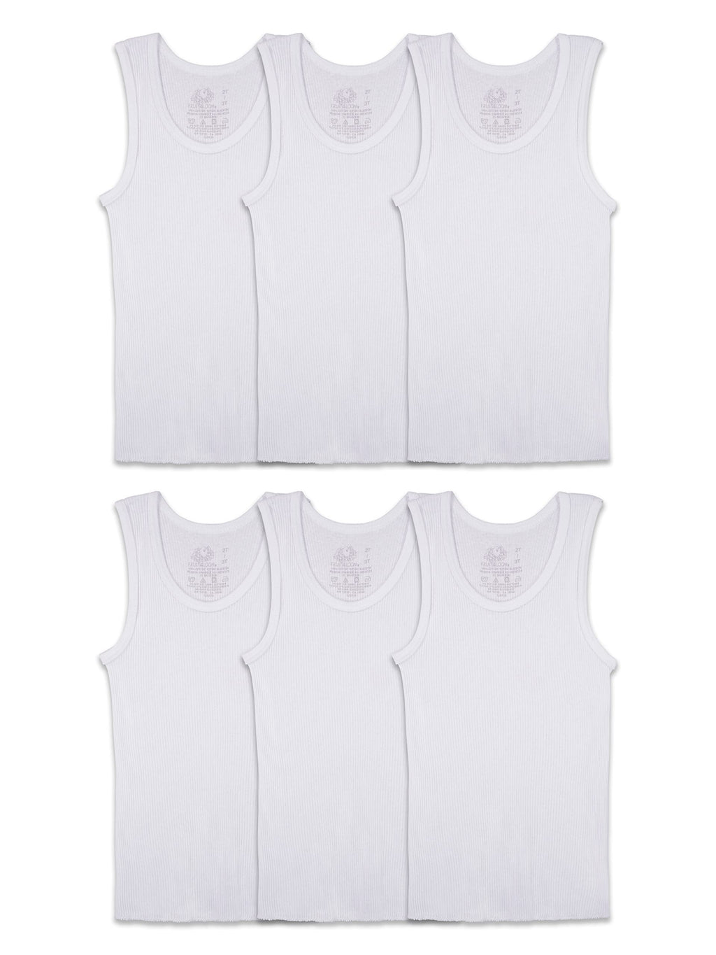 Fruit of The Loom Boys' Eversoft Cotton Undershirts, T Shirts & Tank Tops