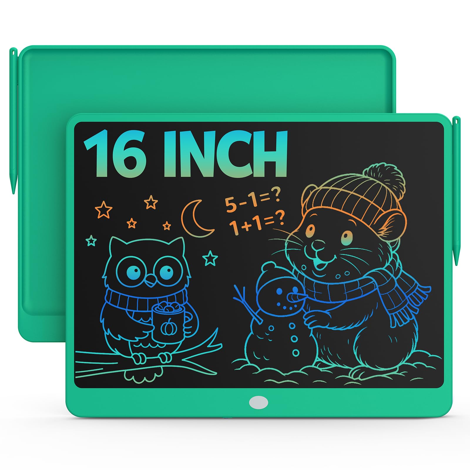 Bravokids 10 Inch LCD Writing Tablet for 3-8 Year Olds - Electronic Drawing Pad and Doodle Board as Educational Birthday Gifts for Girls and Boys (Pink)