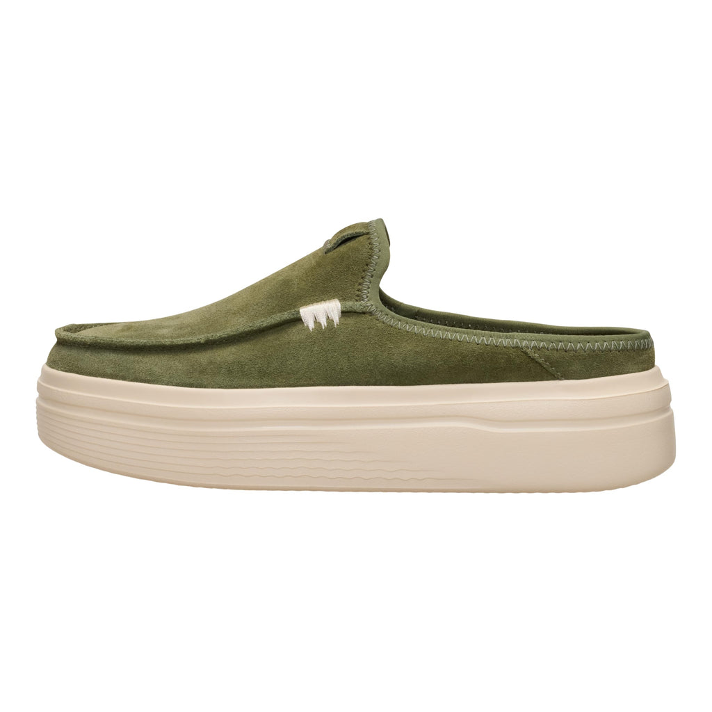 HEYDUDE Women's Austin Lift Platform Mule | Casual Slip-On Shoes | Lightweight, Comfortable, Stylish Everyday Footwear