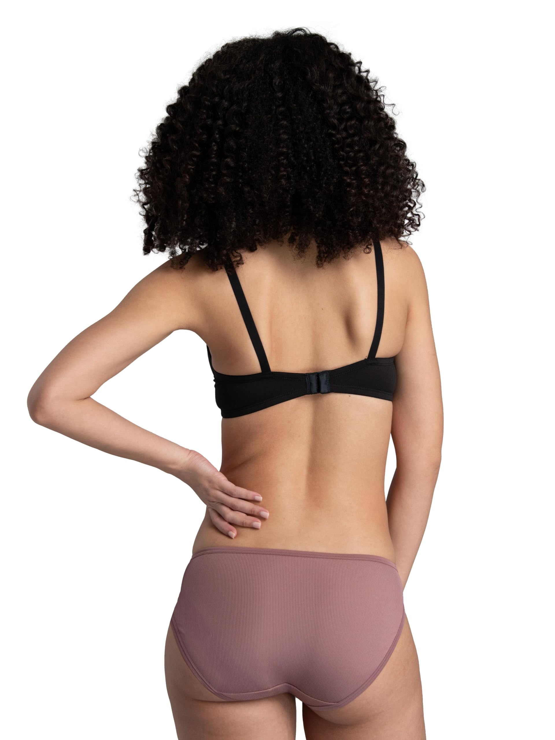 Women's Lightweight Microfiber Underwear, Smooth Under Clothes, Available in Plus Size
