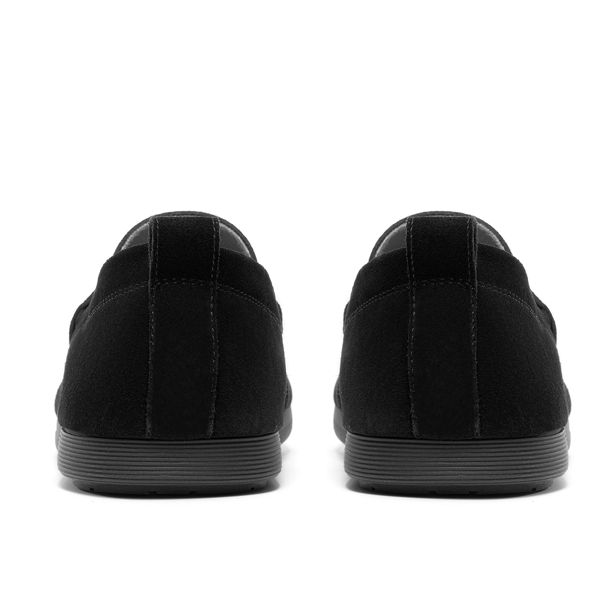 Men's Penny Loafers Suede Leather Moccasins Casual Slip-on Driving Shoes