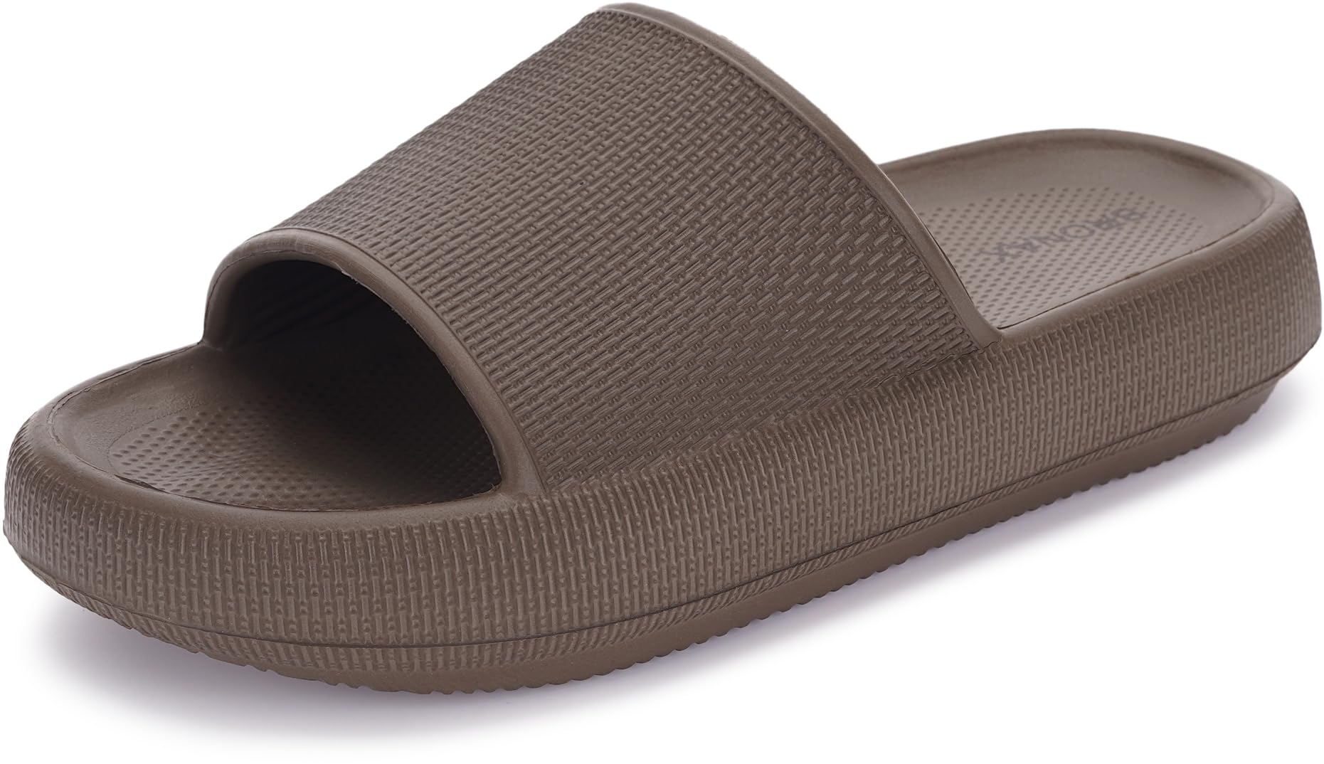 Cushioned Thick Sole Pillow Slippers for Women and Men Y10 | Cloud-Like Soft Sole, Foot Pain Relief, EVA Platform Sole, Indoor Outdoor Slides, Waterproof Shower Ready, Quick-Drying