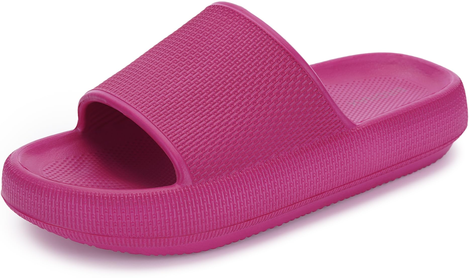 Cushioned Thick Sole Pillow Slippers for Women and Men Y10 | Cloud-Like Soft Sole, Foot Pain Relief, EVA Platform Sole, Indoor Outdoor Slides, Waterproof Shower Ready, Quick-Drying