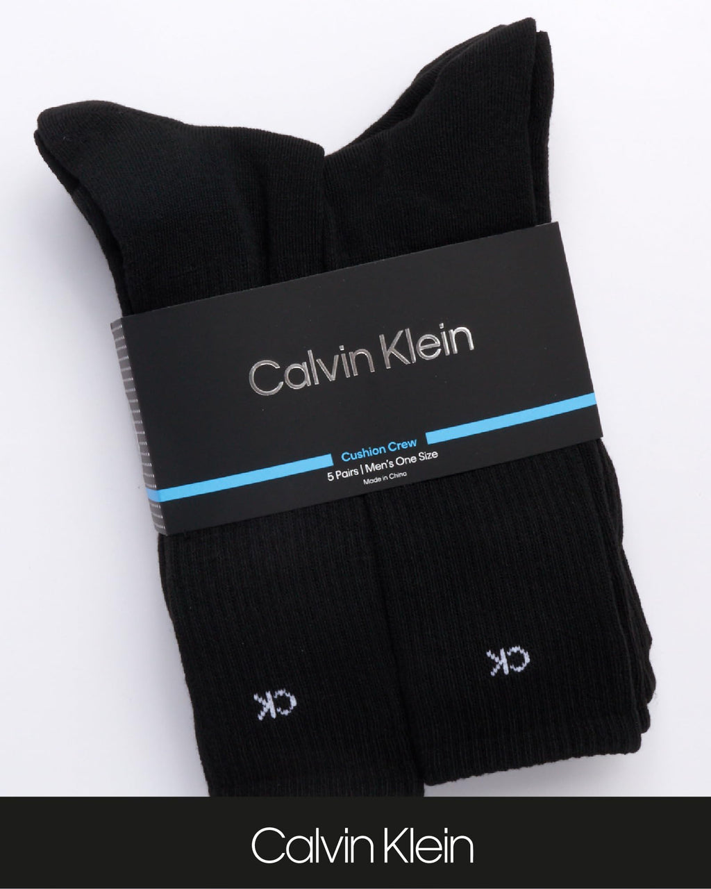 Mens Crew Socks - 5 Pack Breathable Cushion Crew Athletic Mid-Calf Socks for Men for Running and Workout (7-12)