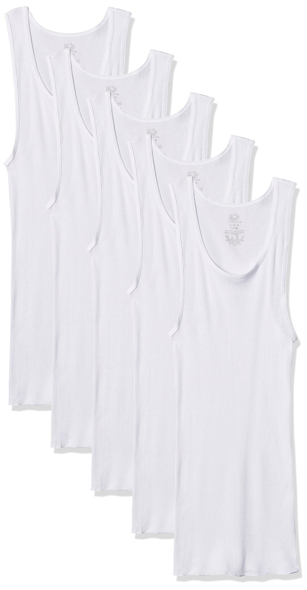 Fruit of The Loom Boys' Eversoft Cotton Undershirts, T Shirts & Tank Tops
