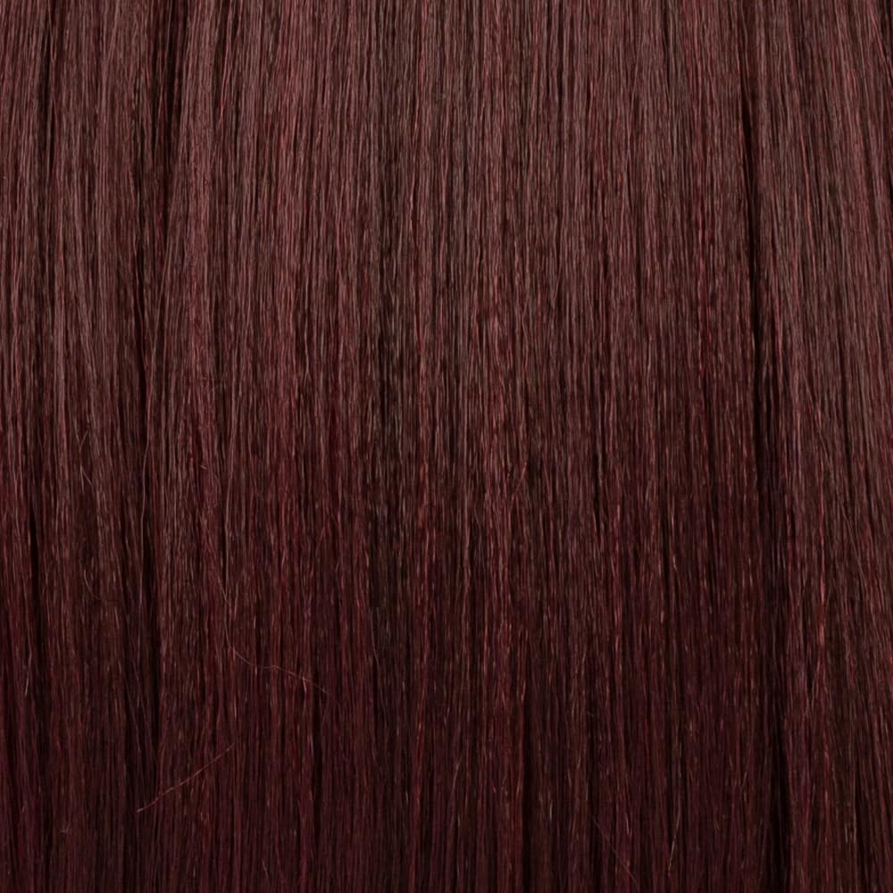 Bang & Bun, Loose Curl & Whisp Whirl Bun with Fringed Bangs (Jet Black 1)