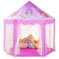 Monobeach Princess Tent Girls Large Playhouse Kids Castle Play Tent with Star Lights Toy for Children Indoor and Outdoor Games, 55'' x 53'' (DxH)