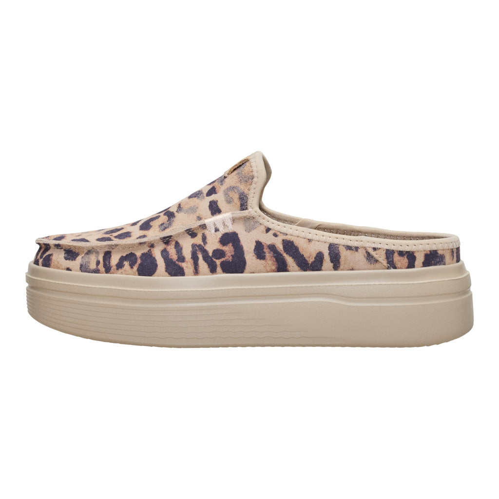 HEYDUDE Women's Austin Lift Platform Mule | Casual Slip-On Shoes | Lightweight, Comfortable, Stylish Everyday Footwear