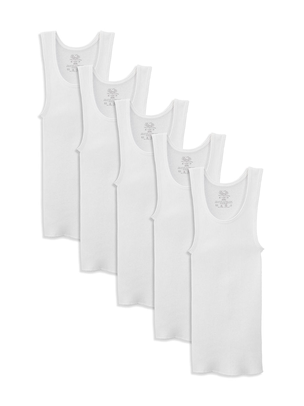 Fruit of The Loom Boys' Eversoft Cotton Undershirts, T Shirts & Tank Tops