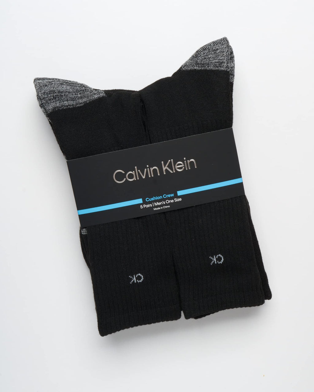 Mens Crew Socks - 5 Pack Breathable Cushion Crew Athletic Mid-Calf Socks for Men for Running and Workout (7-12)