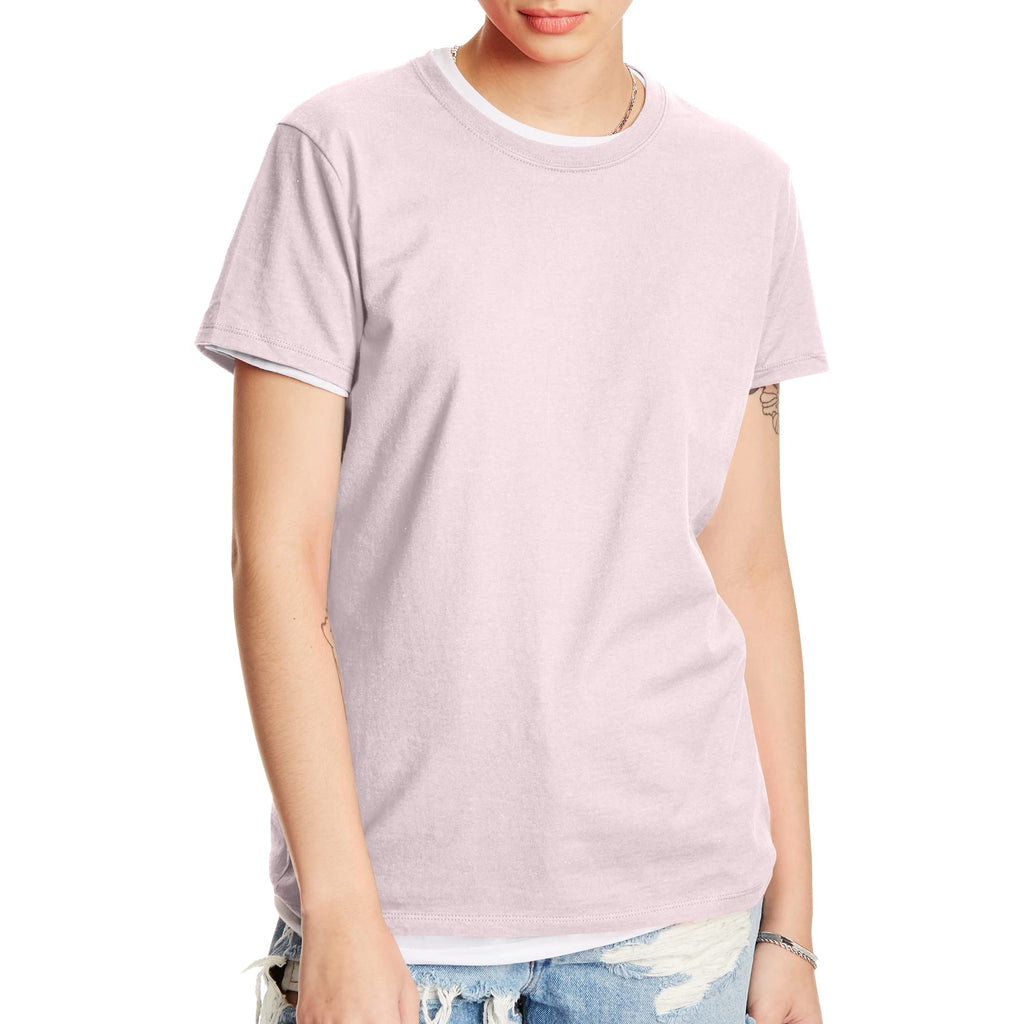 Women's Perfect-T Crewneck T-Shirt, Lightweight Cotton Short Sleeve Tee for Women