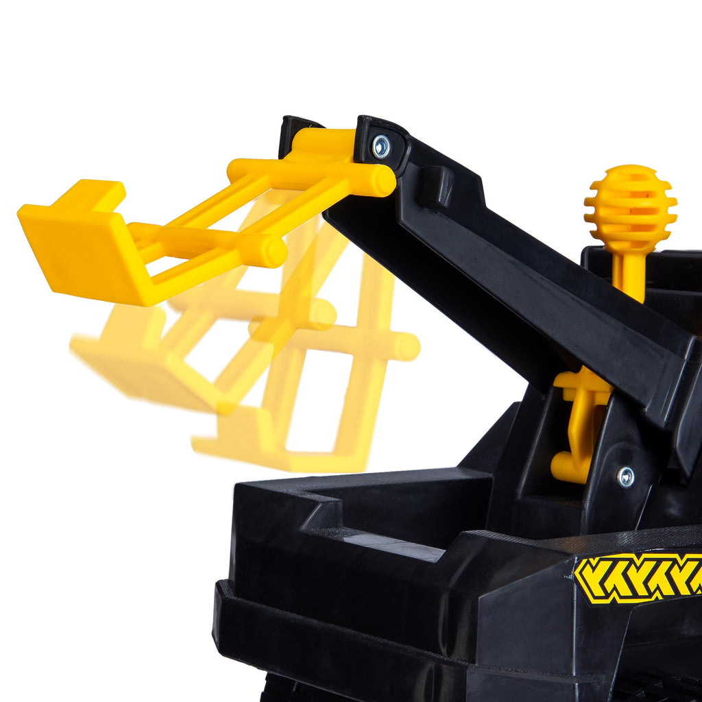 Tonka Steel Classics 4x4 Pickup Truck - Made with Steel & Sturdy Plastic, Yellow Toy Construction Truck, Boys and Girls, Kids, Toddlers, Ages 3+