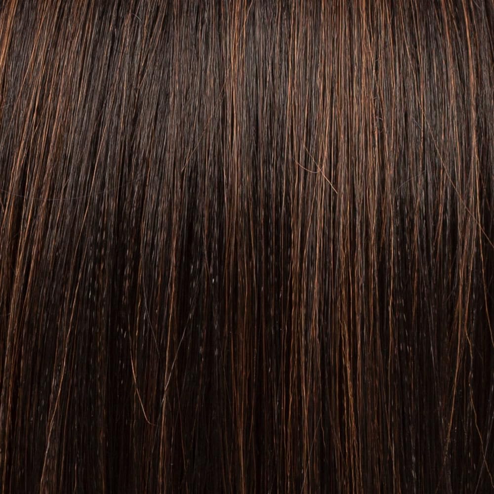 Aura Tangle Free Premium Fiber, HD Lace Deep Part, Glueless Wig (Off Black 1