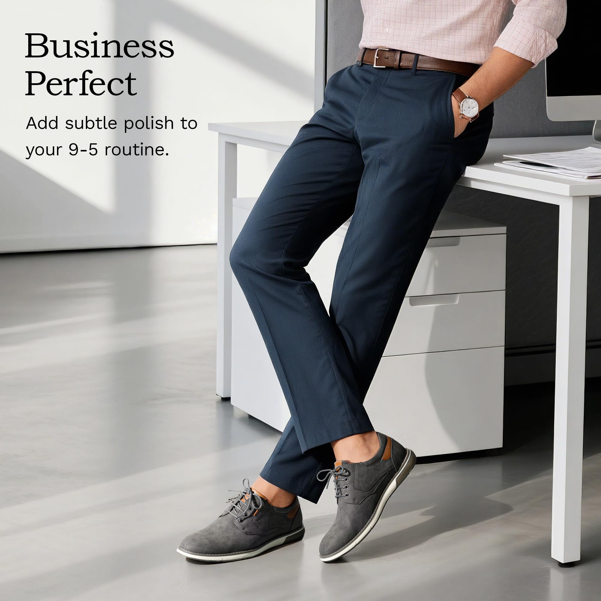 Bruno Marc Men's Casual Dress Oxfords Shoes Business Formal Derby Sneakers