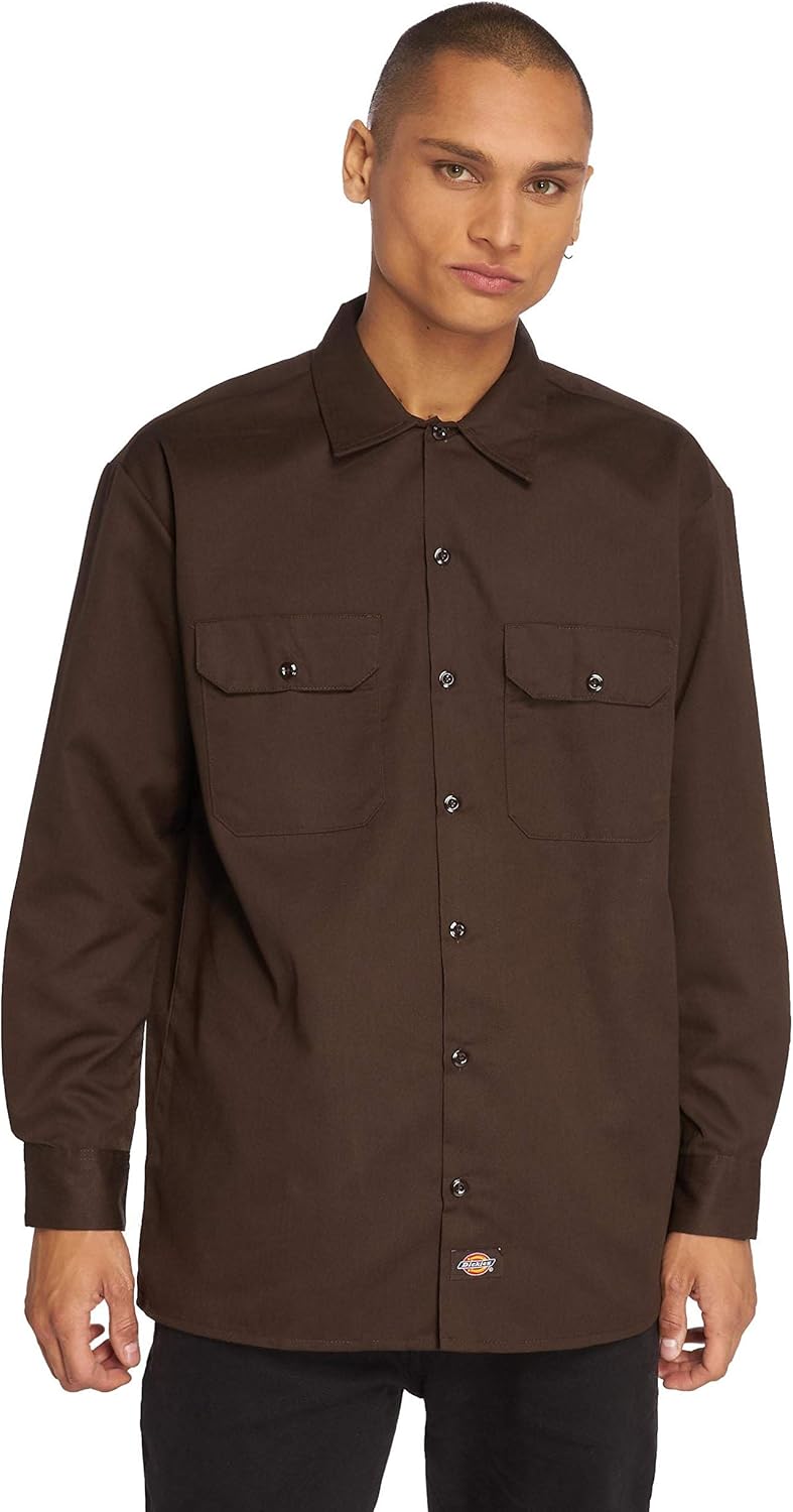 Dickies Mens Long Sleeve Work Shirt