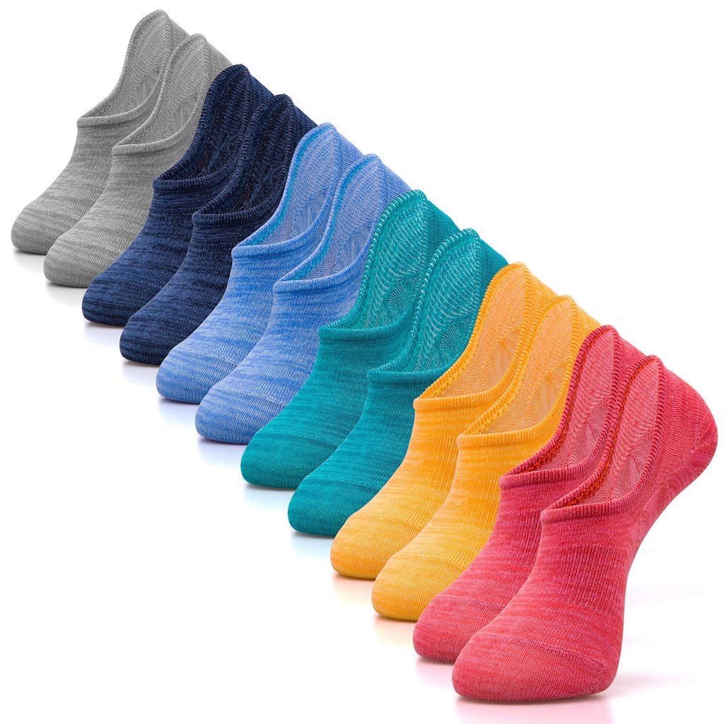No Show Socks Women & Men Low Cut Ankle Short Anti-slid Athletic Running Casual Invisible Liner Socks