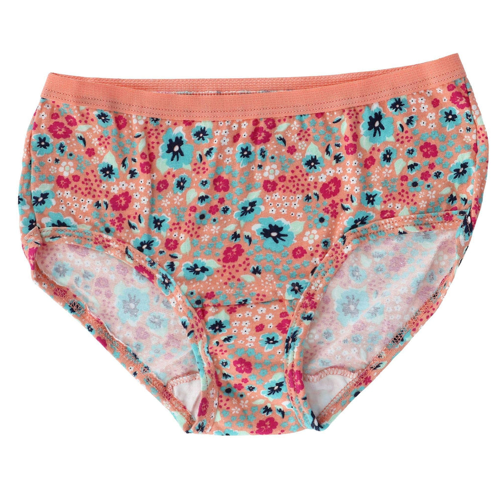 Fruit of the Loom Girls' Cotton Brief Underwear Multipacks