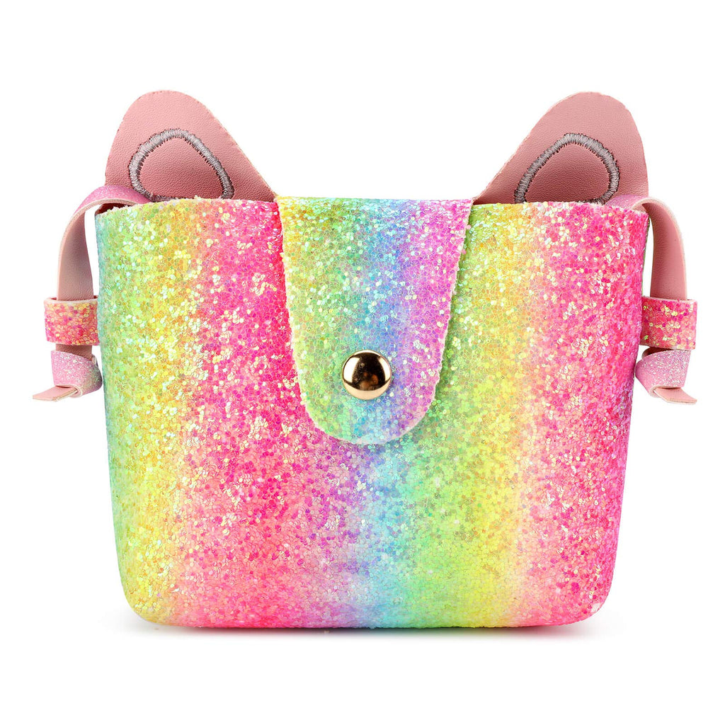 mibasies Purse for Little Girls Dress Up Jewelry Pretend Play Kids Accessories Mermaid Gifts