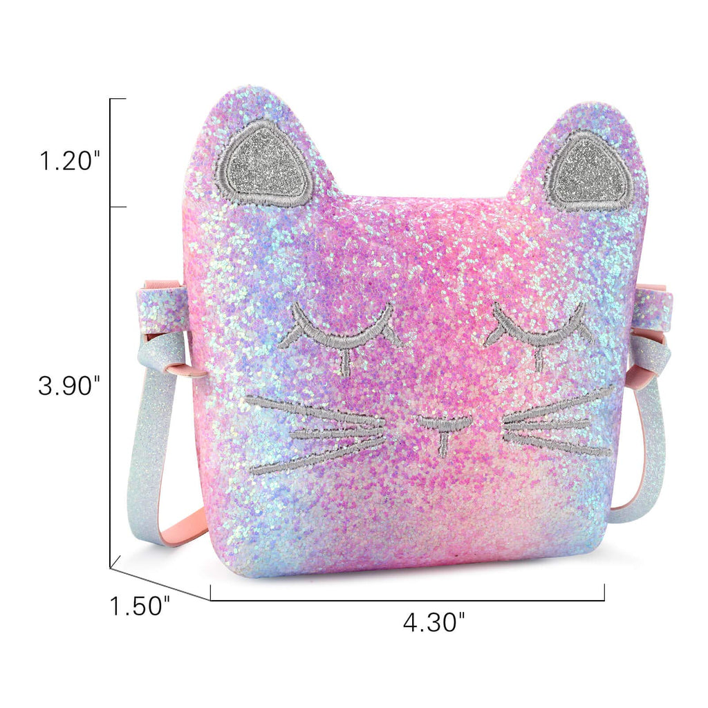 mibasies Purse for Little Girls Dress Up Jewelry Pretend Play Kids Accessories Mermaid Gifts