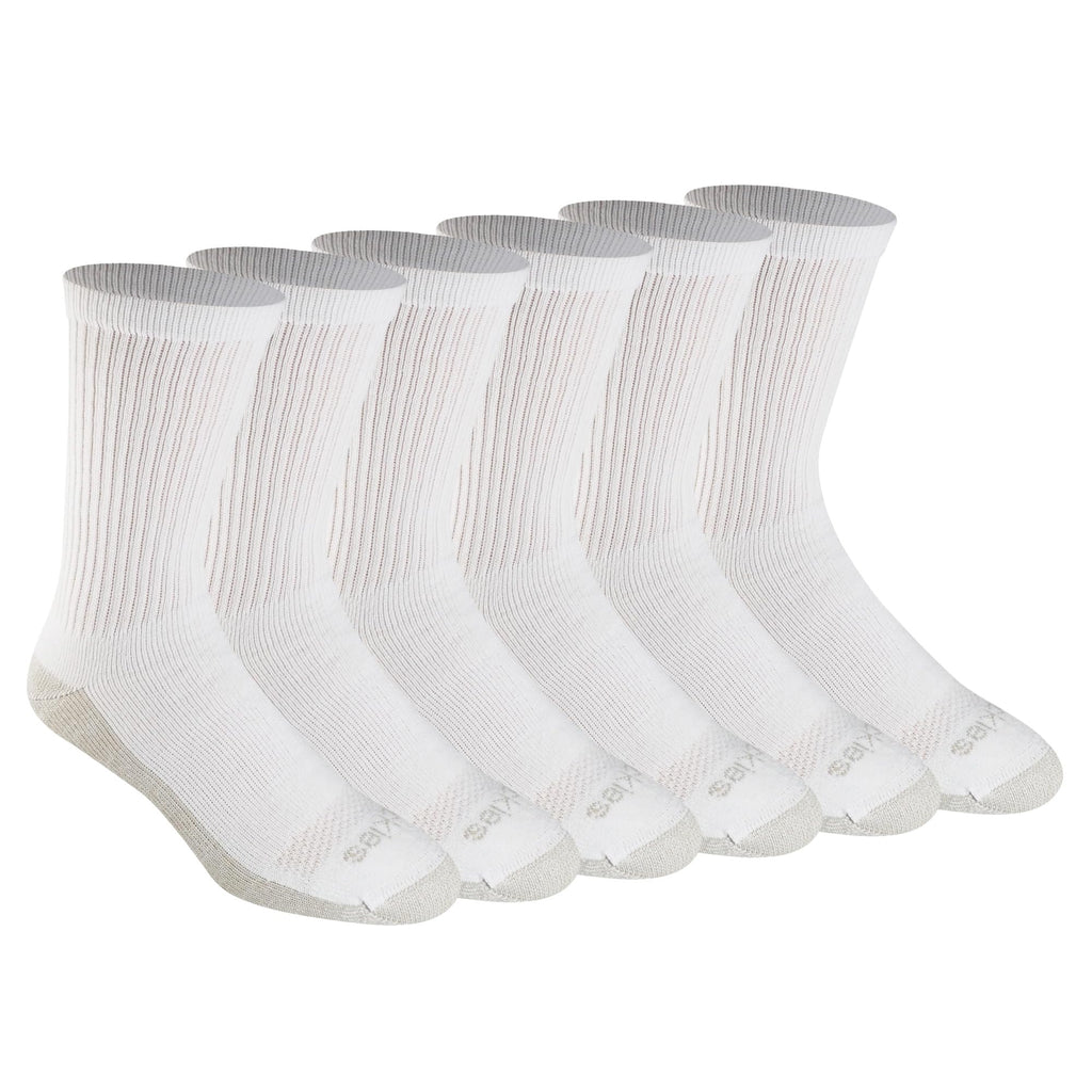 Men's Dri-tech Original Moisture Control Crew Socks, Available in M-xxl (6, 12, 18 Pairs)