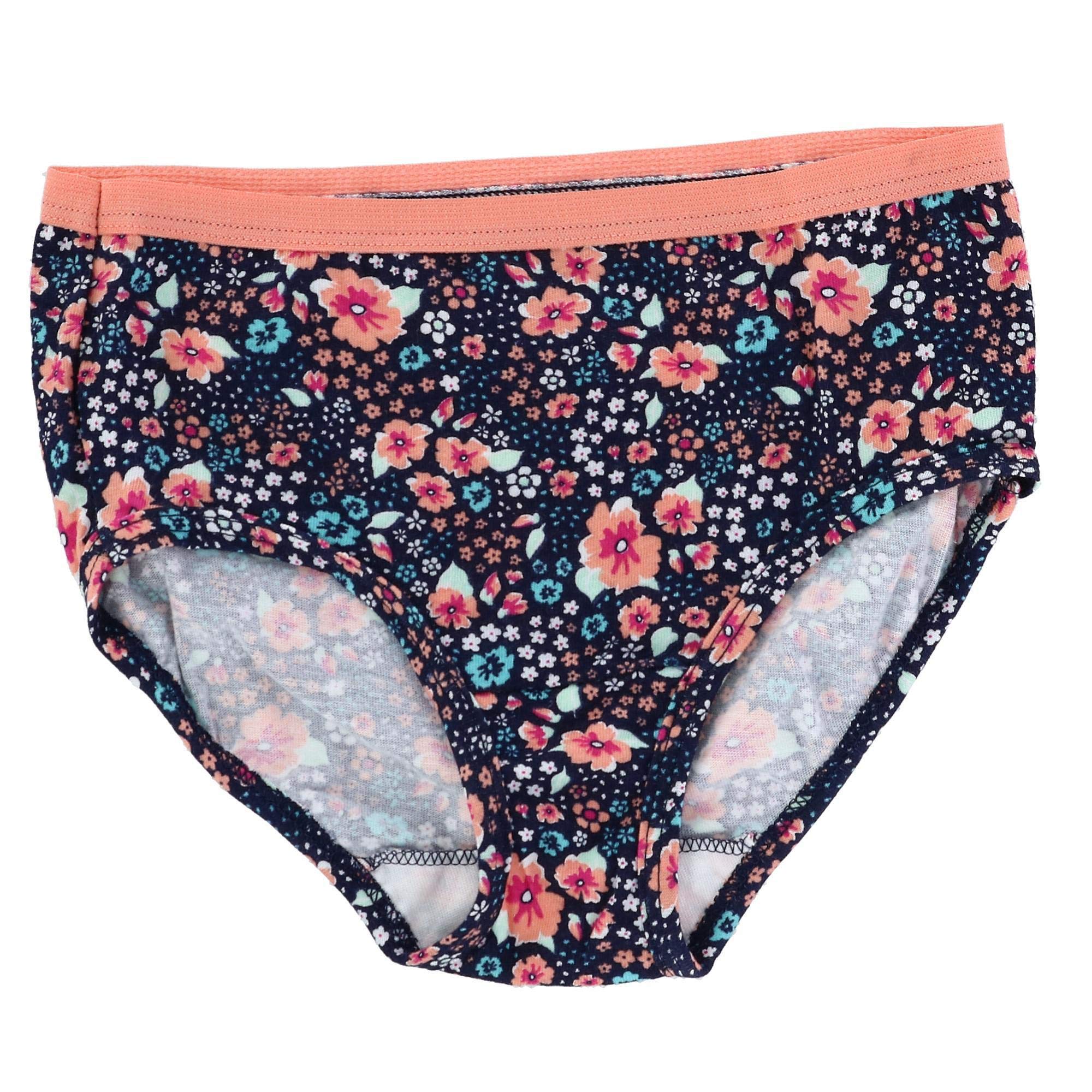 Fruit of the Loom Girls' Cotton Brief Underwear Multipacks