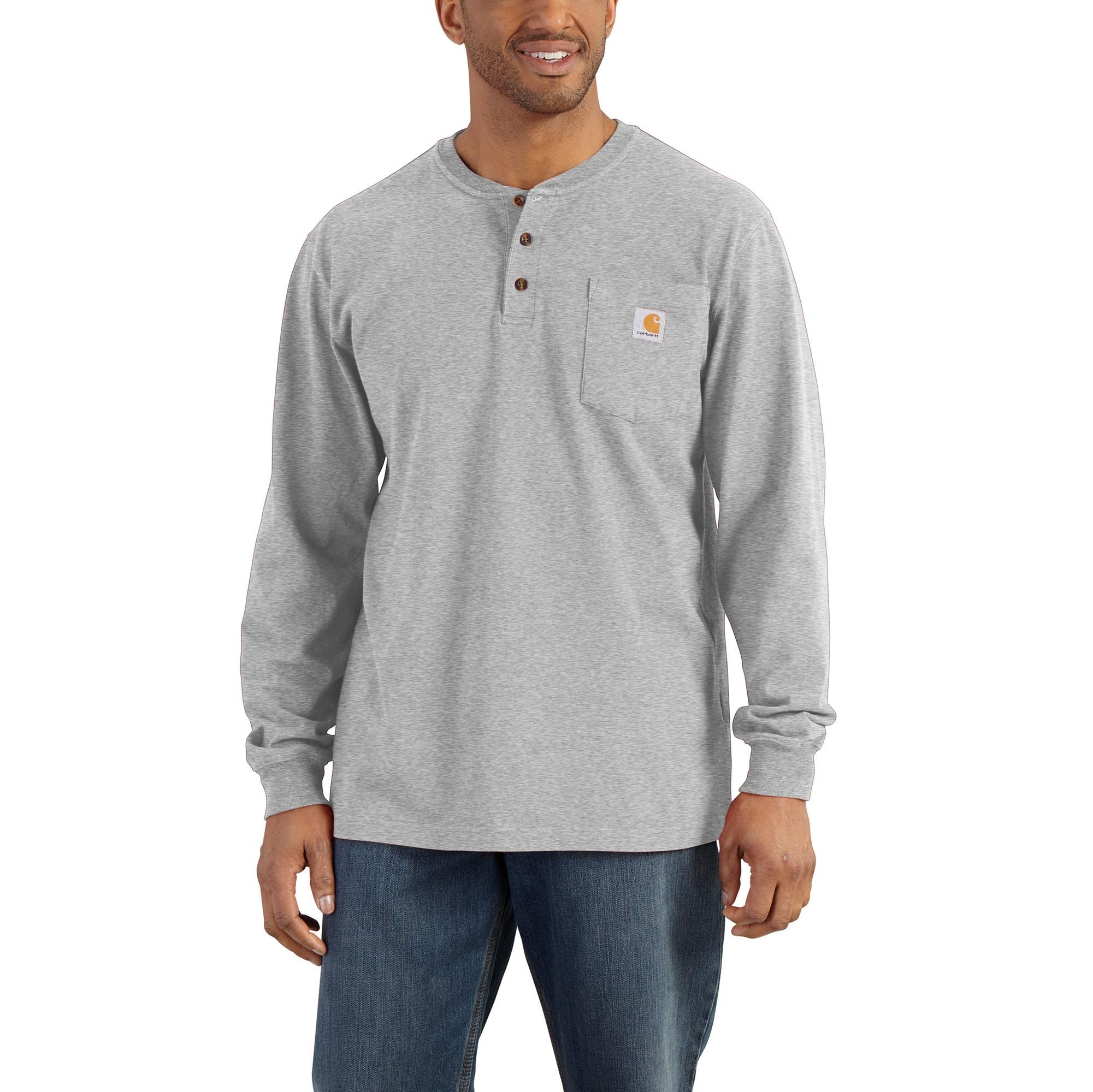 Men's Dearborn Loose LS Henley T-Shirt