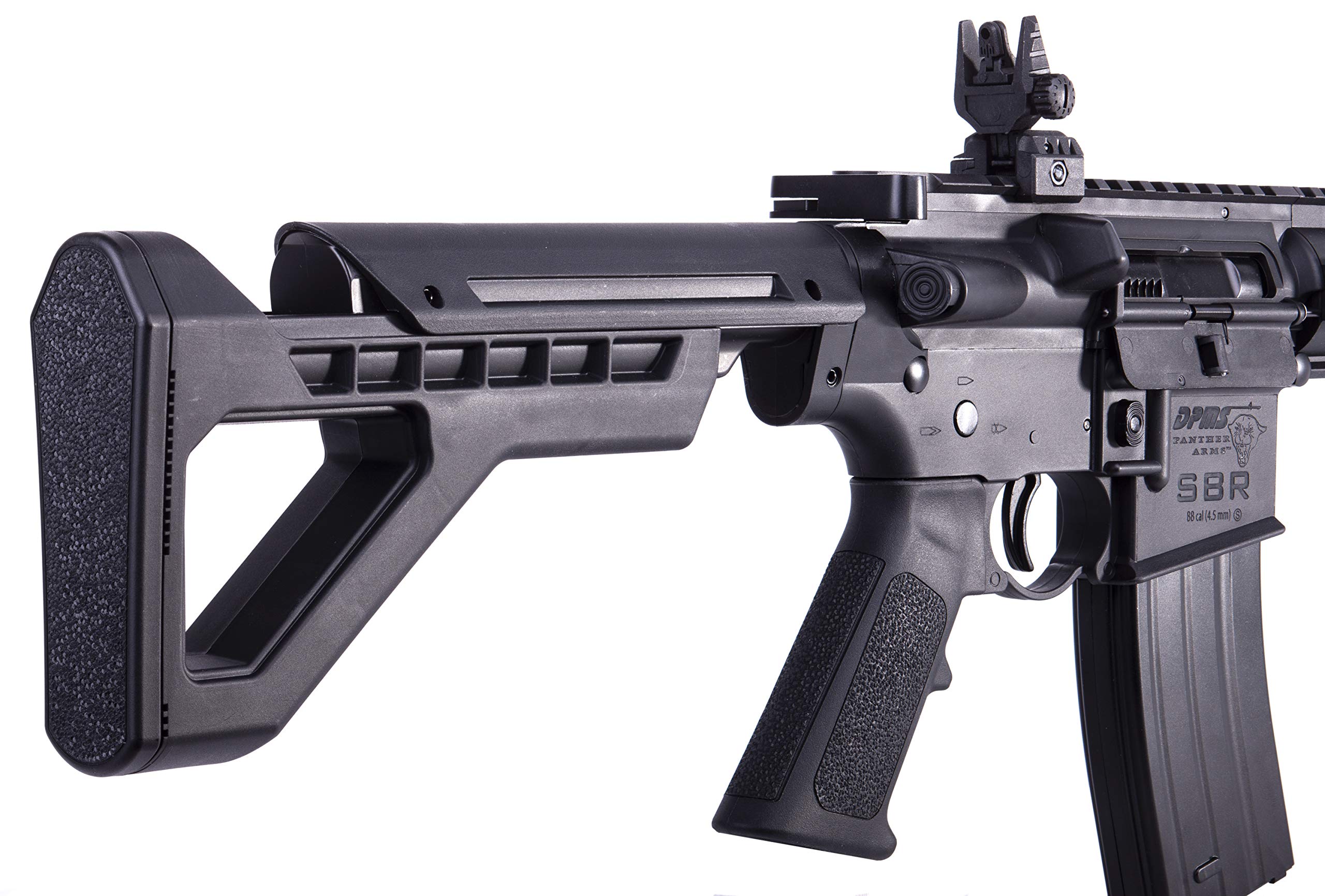 DPMS Full Auto SBR CO2-Powered BB Air Gun with Dual Action Capability