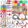 leitait Girls Toys Bracelet Making Kit -3400pcs Charm Jewelry Making Kit Supplies,Unicorn/Mermaid Crafts Birthday Christmas Gifts for Girls Ages 5 6 7 8 9 10 11 12 Years Old