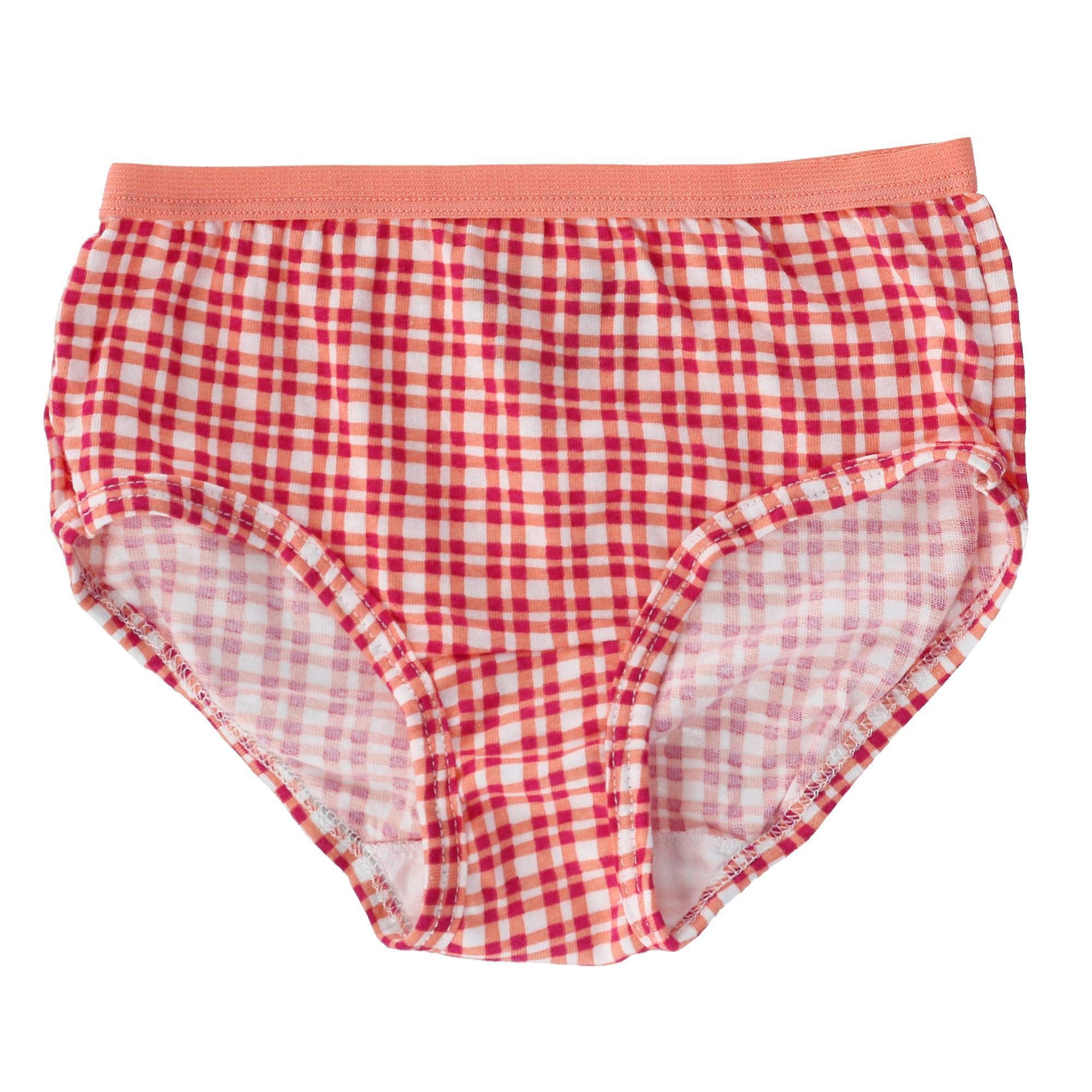 Fruit of the Loom Girls' Cotton Brief Underwear Multipacks